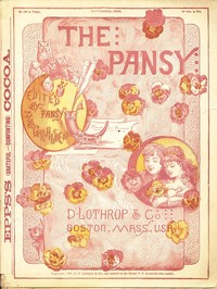 The Pansy, November 1886, Vol. 14 — Various cover