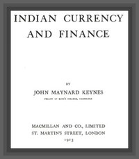 Indian Currency and Finance cover