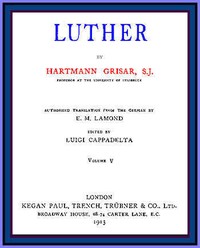 Luther, vol. 5 of 6 cover