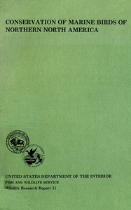 Conservation of marine birds of northern North America:: papers from the international symposium held at the Seattle Hyatt House — Anonymous cover