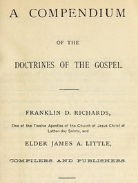 A Compendium of the Doctrines of the Gospel cover