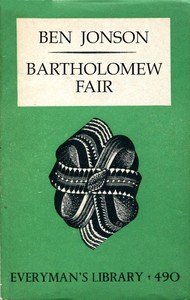 Bartholomew Fair: A Comedy — Ben Jonson cover