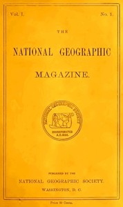 The National Geographic Magazine, Vol. I., No. 1, October, 1888 — Various cover