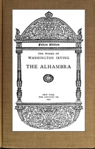 The Alhambra — Washington Irving cover