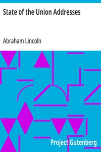 State of the Union Addresses — Abraham Lincoln cover