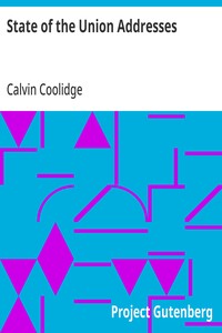 State of the Union Addresses — Calvin Coolidge cover