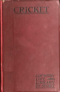 Cricket — Anonymous cover