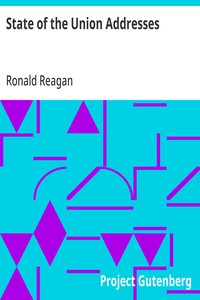 State of the Union Addresses — Ronald Reagan cover