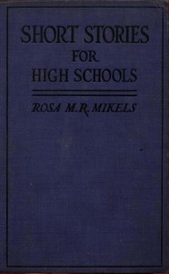 Short Stories for High Schools — Anonymous cover