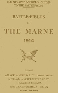 The Marne Battle-fields (1914) — Anonymous cover