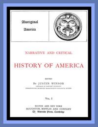 Narrative and Critical History of America, Vol. 1 (of 8): Aboriginal America — Anonymous cover