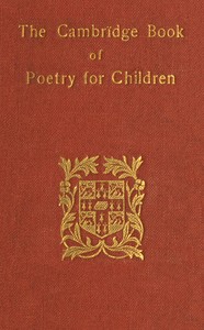 The Cambridge Book of Poetry for Children: Parts 1 and 2 — Anonymous cover