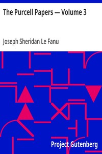 The Purcell Papers — Volume 3 — Joseph Sheridan Le Fanu cover