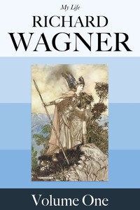 My Life — Volume 1 — Richard Wagner cover