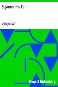 Sejanus: His Fall — Ben Jonson cover