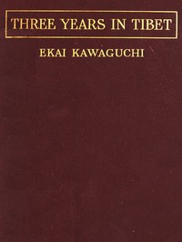 Three Years in Tibet — Ekai Kawaguchi cover