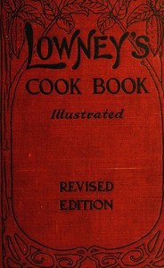 Lowney's Cook Book: Illustrated in Colors — Maria Willett Howard cover