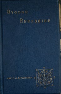 Bygone Berkshire — Anonymous cover