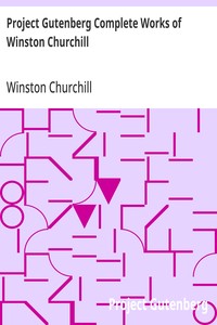Project Gutenberg Complete Works of Winston Churchill — Winston Churchill cover