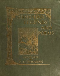 Armenian Legends and Poems — Anonymous cover