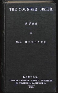 The Younger Sister: A Novel, Volumes 1-3 cover