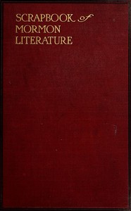 Scrap Book of Mormon Literature, Volume 2 (of 2). Religious Tracts — Anonymous cover
