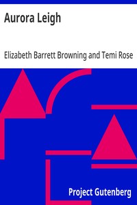 Aurora Leigh — Elizabeth Barrett Browning cover