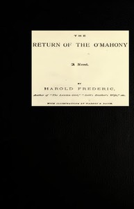 The Return of the O'Mahony: A Novel — Harold Frederic cover