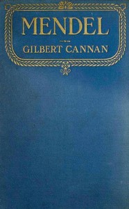 Mendel: A Story of Youth — Gilbert Cannan cover