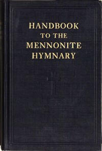 Handbook to the Mennonite Hymnary — Lester Hostetler cover