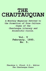 The Chautauquan, Vol. 05, February 1885 — Chautauqua Literary and Scientific Circle cover