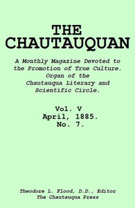 The Chautauquan, Vol. 05, April 1885 — Chautauqua Literary and Scientific Circle cover