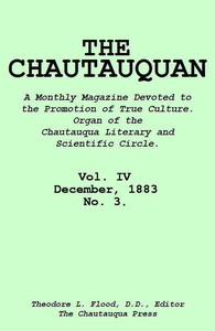 The Chautauquan, Vol. 04, December 1883 — Chautauqua Literary and Scientific Circle cover