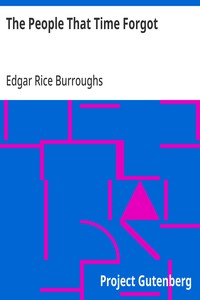 The People That Time Forgot — Edgar Rice Burroughs cover