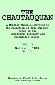 The Chautauquan, Vol. 05, October 1884, No. 1 — Chautauqua Literary and Scientific Circle cover