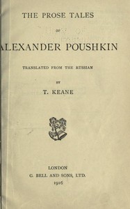 The Prose Tales of Alexander Pushkin — Aleksandr Sergeevich Pushkin cover
