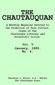 The Chautauquan, Vol. 05, January 1885, No. 4 — Chautauqua Literary and Scientific Circle cover