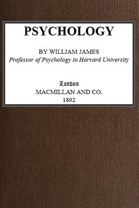 Psychology: Briefer Course — William James cover