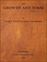 On Growth and Form — D'Arcy Wentworth Thompson cover
