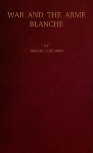 War and the Arme Blanche cover