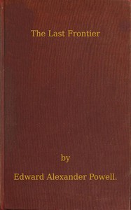 The last frontier : $b The white man's war for civilisation in Africa cover