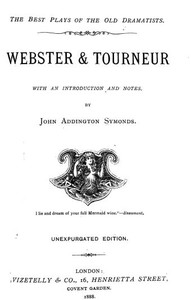 Webster & Tourneur — John Webster cover