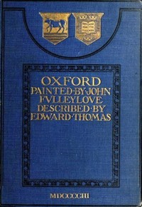 Oxford — Edward Thomas cover