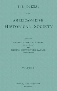 The journal of the American-Irish Historical Society, Vol. I, 1898 — Various cover