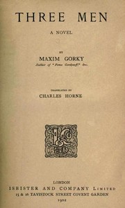 Three Men: A Novel cover