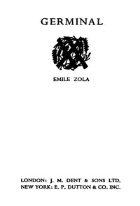 Germinal — Émile Zola cover