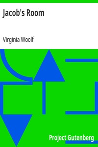 Jacob's Room — Virginia Woolf cover