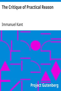 The Critique of Practical Reason — Immanuel Kant cover