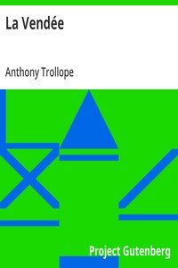 La Vendée — Anthony Trollope cover