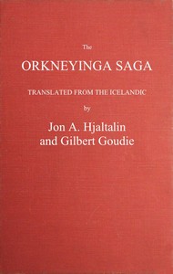 The Orkneyinga Saga — Anonymous cover